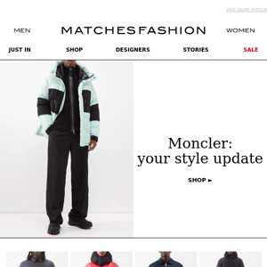 Your edit from Moncler