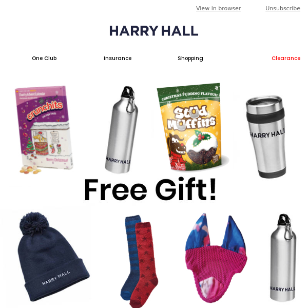 Fancy a FREE Stud Muffin Christmas Pudding Treat Pack Harry Hall? 🎁🛍️