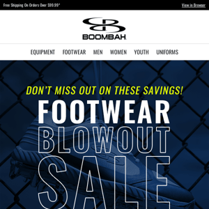 Footwear Blowout Sale - Don’t Miss Out on These Savings!