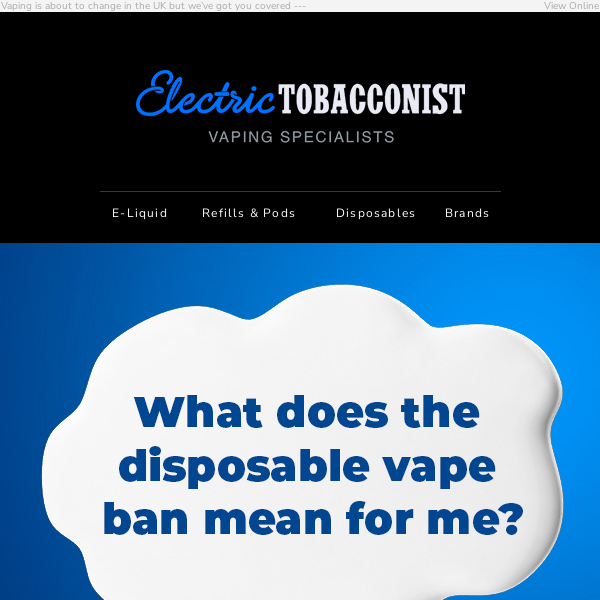 What the disposable vape ban means for you