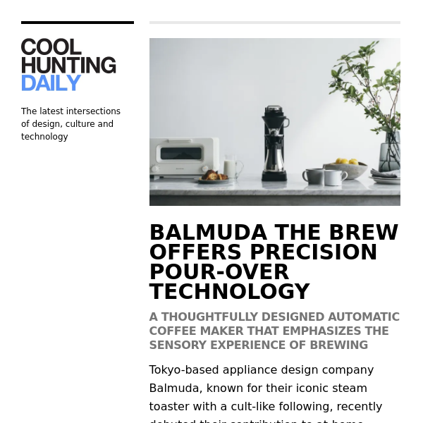 Balmuda - The Brew Coffee Maker