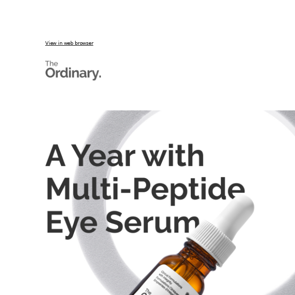 Multi-Peptide Eye Serum: A Year in Review.