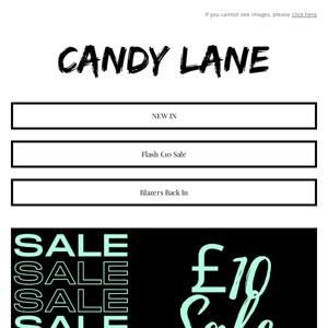 PayDay £10 Sale Just Landed - Limited Stock