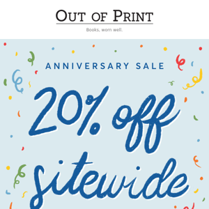 20% Off Sitewide + Free Pin 🎂