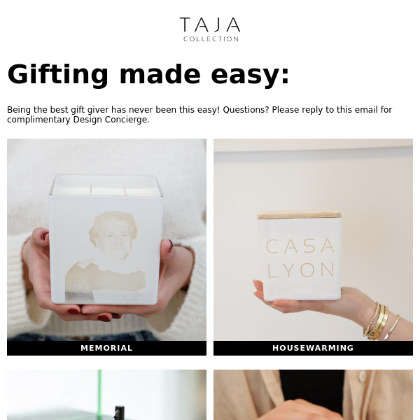 Custom gifting made fast & easy ✨