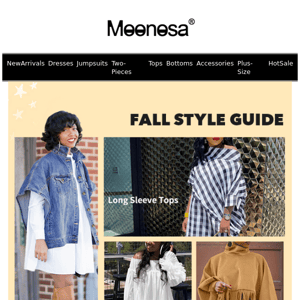 Our latest must-haves,Your Fall Style Guide |EXTRA 10% OFF🍂