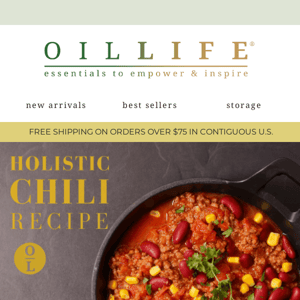 Try This Hearty & Healthy Chili Recipe