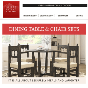 Dining Table and Chair Sets you'll L-O-V-E