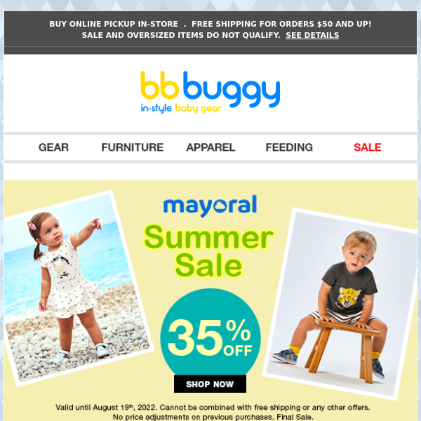 BB Buggy: Summer sizzle deals this August