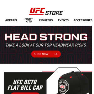 UFC Headwear - Knockout style at your fingertips