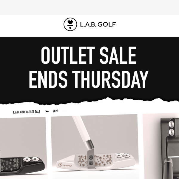 L.A.B. Golf Outlet Sale Ends Thursday!