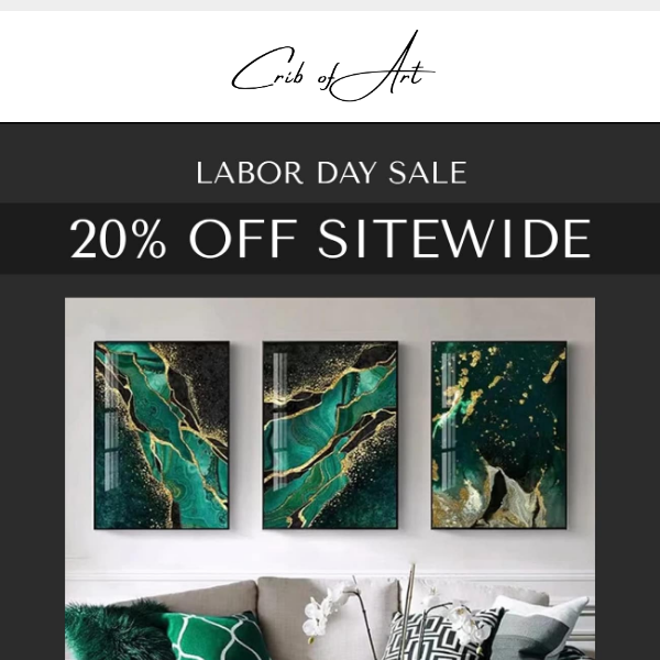 Our Labor  Day Sale is Here