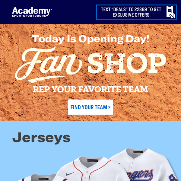 Opening Day Is Here ⚾️ Get Your Team Gear