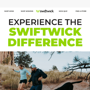 Experience The Swiftwick Difference