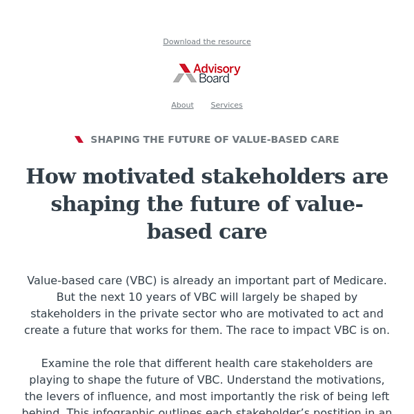 How value-based care is being shaped by the private sector