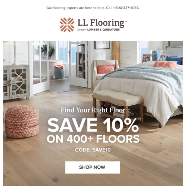 10% off coupon savings STARTS TODAY