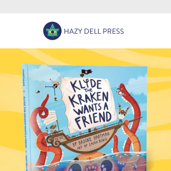 🐙 NEW PICTURE BOOK!: Klyde the Kraken Wants a Friend