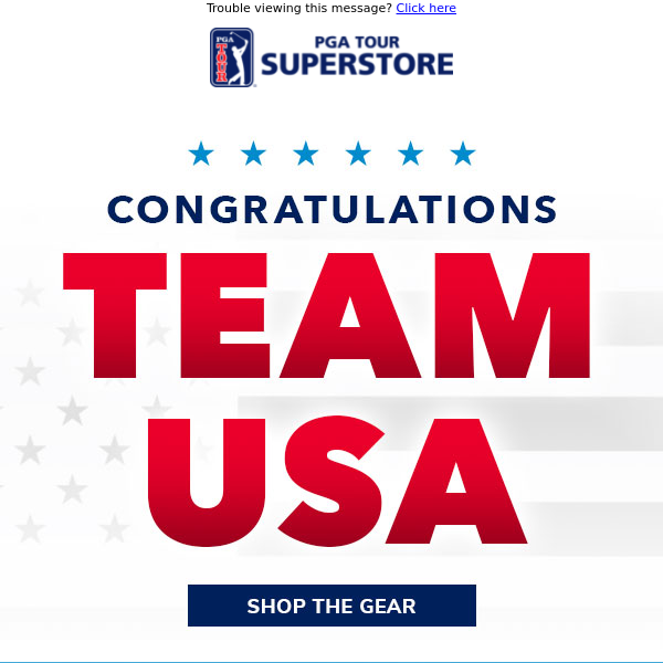 Congrats Team USA!