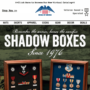 We Started With a Shadow Box, Let Us Build Yours
