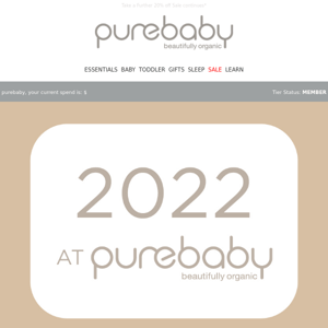 2022 at Purebaby!