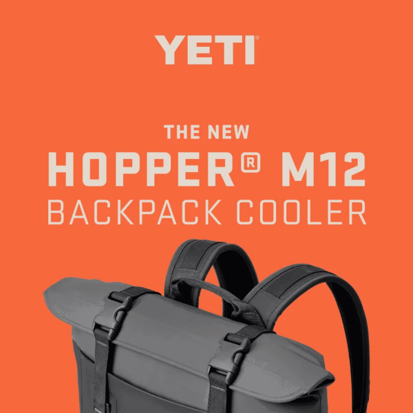 YETI Navy Hopper M12 Backpack Cooler