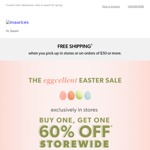 Easter Sale just hatched! 🐣 *adds everything to basket*