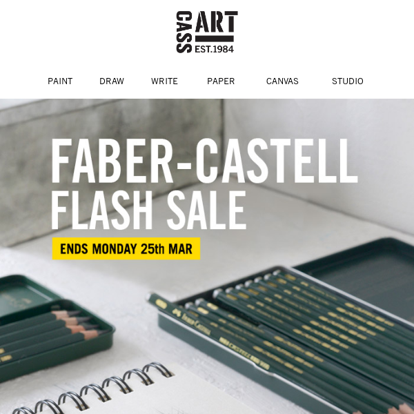 Sale – Faber Castell, including Sets 
