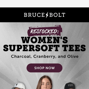 Restocked: Women's SuperSoft Tees