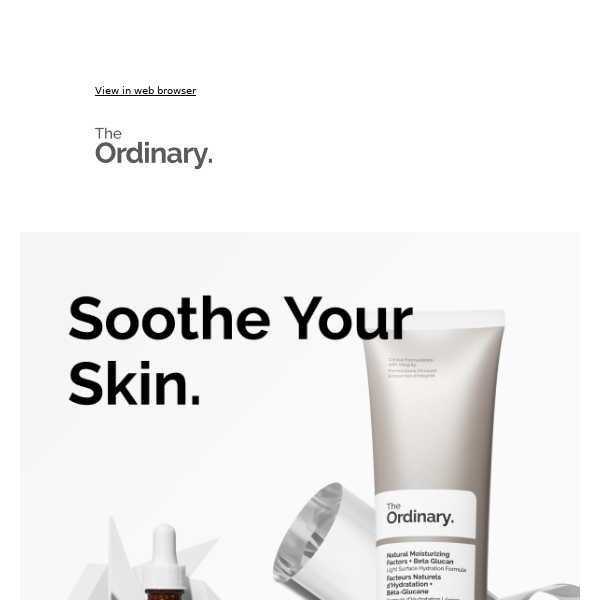 Your post-irritation skincare.