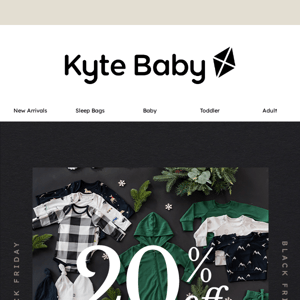 🖤 20% OFF BABY + TODDLER APPAREL NOW