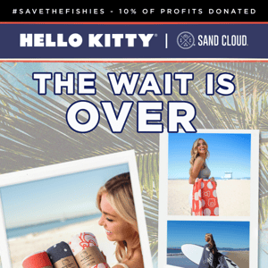 Hello Kitty ®️ | Sand Cloud is HERE 🎀