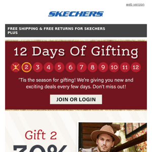 Don't wait, text us now for 20% off - Skechers