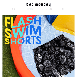 Flash Swimshorts are back! 🔥