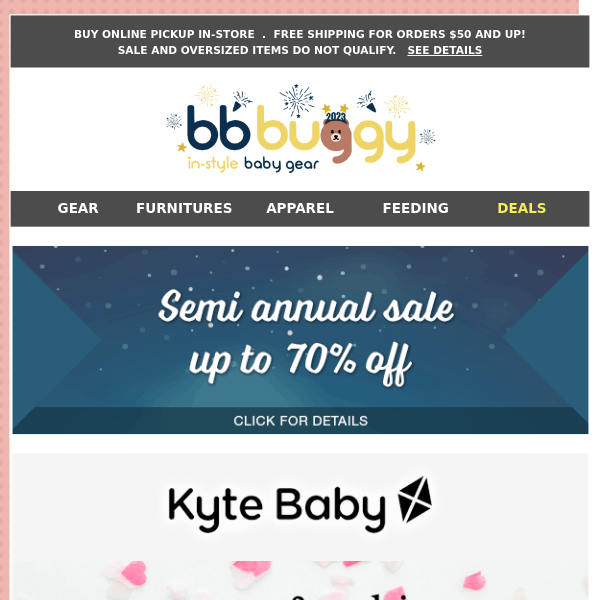 BB Buggy: AMAZING Winter SALE