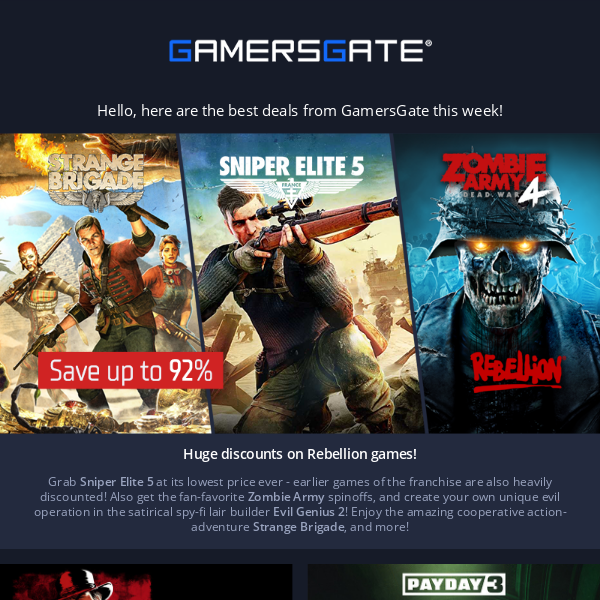 Save big on Sniper Elite 5, Assassin's Creed Valhalla, and much more! -  Gamers Gate