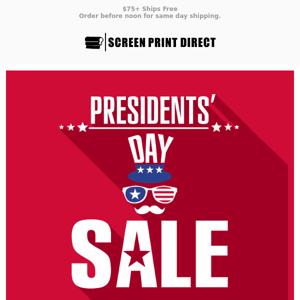 📢 Presidents' Day Savings Start Now!