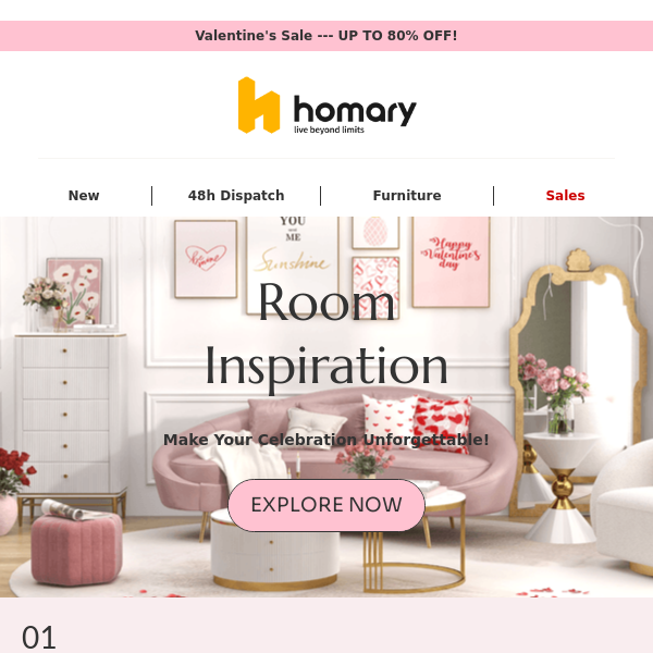 🌹 Valentine's Vibes: Home Inspiration + 12% Off!