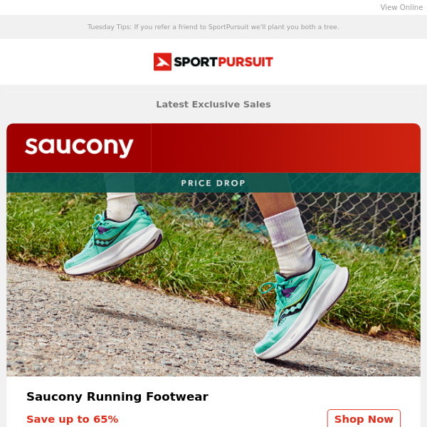 Up to 68% Off: Saucony - Price Drop | Smith Optics | Comfortfüße | Black Yak | Teko Socks