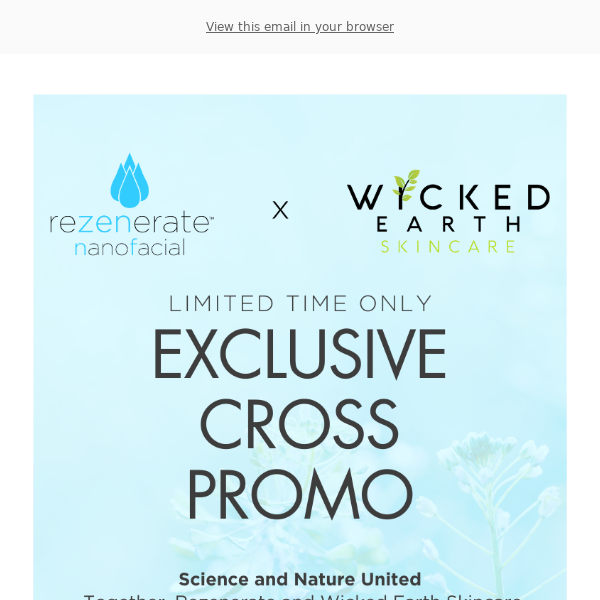 💧Rezenerate x 🌱Wicked Earth - SHOP NOW