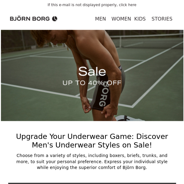 Sale Now On! - Unbeatable Deals on Stylish Underwear!