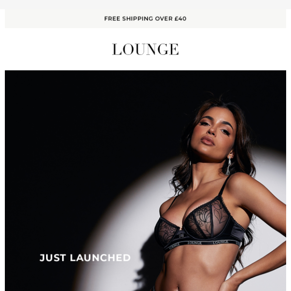 New: The Little Black Bra Collection 🖤 - Lounge Underwear