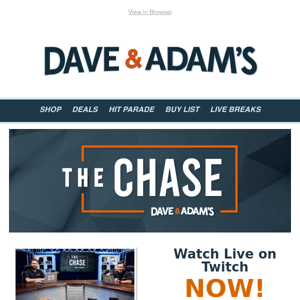 Watch The Chase LIVE!