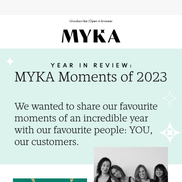 MYKA Moments of 2023