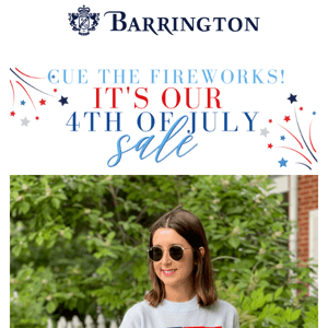 It's a Star Spangled SALE!🇺🇸