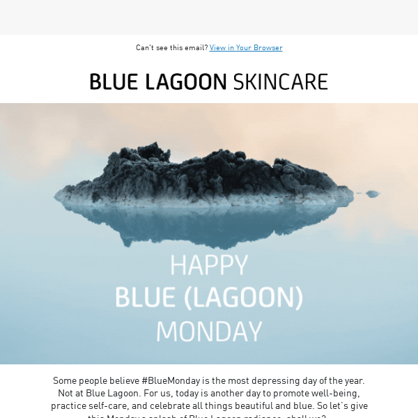 Enjoy A Blue (Lagoon) Monday Gift