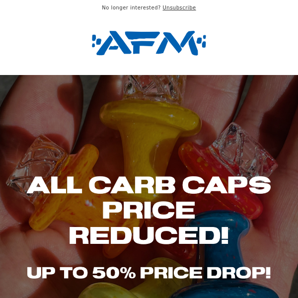 🔥 Huge Discount on All Carb Caps at AFM Glass! 💎