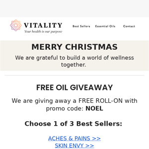 $25 Off ANYTHING at Vitality Extracts! - Vitality Extracts