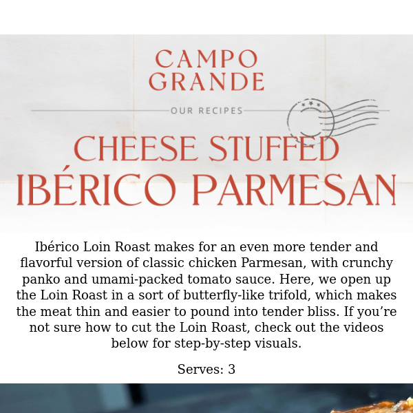 Deep Fried Cheese-stuffed Ibérico Parmesan 🧀 🍅🐷