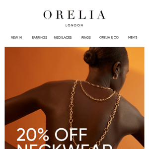 Freshen Up Your Neck Stack With 20% Off