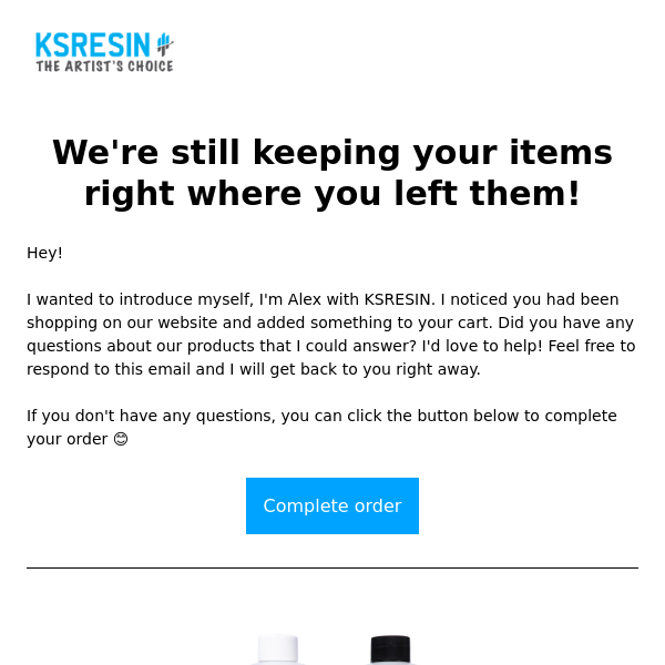 Can I answer any questions about KSRESIN products?